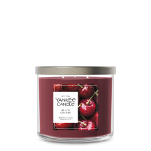 Yankee Candle Black Cherry, Scented Candle, 14.5oz 3-Wick Candle Jar with up to 40 Hours Burn Time