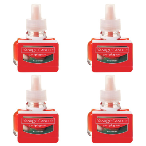 Yankee Candle Yankee Candle Macintosh ScentPlug Refills 4-Pack