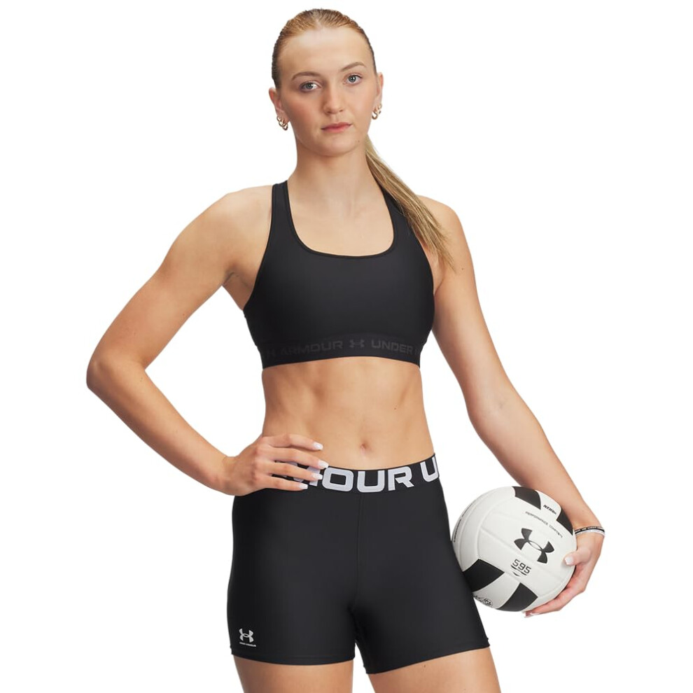 Ua Womens Ua Crossback Mid Bra Isotope - Image 4