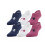 Under Armour Under Armour Dames 6-Pack Essential Breathe Lite Ultra Low Sokken, Medium - Magenta Quartz/Assorted 1