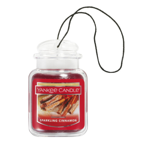 Yankee Candle Yankee Candle Car Jar Ultimate, Sparkling Cinnamon, 0.96 OZ
