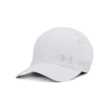 Gorra Ajustable Under Armour Iso-Chill Launch para Hombre, (100) Blanco/Blanco/Reflectante, Talla Única