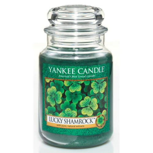 Yankee Candle Yankee Candle Large Jar 22 oz. "Lucky Shamrock"