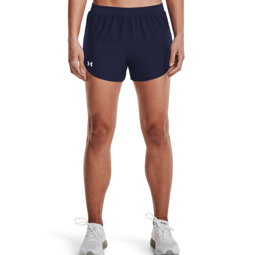 Under Armour Under Armour Dames Fly by 2.0 Hardloop Shorts, Midnight Navy, 3X-Large