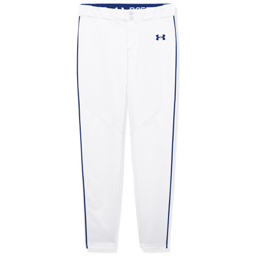 Under Armour Pantalon de baseball Utility Under Armour Garçon Pipe, Blanc/Royal, X-Small