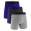 Under Armour Boxer de Algodón Performance Under Armour - Sólido 6in 3-Pack, Midnight Navy - Core, XL 1