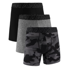 Under Armour Men's Multi-Pack Standard Tech Boxer Brief, 6" Inseam, All-Day Comfort & Ultra-Soft