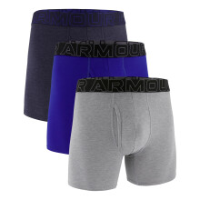Under Armour Performance Tech Mesh Boxerjock 6in 3er Pack, Mitternachtsmarine - Core 3er Pack, 2XL