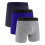 Under Armour Under Armour Performance Tech Mesh Boxerjock 6in 3er Pack, Mitternachtsblau - Core 3er Pack, XL 1