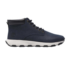 (7.5 UK, Navy) Timberland Mens Winsor Park Leather Ortholite Chukka Boots
