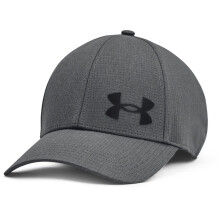 Cappello da Baseball Fitted Under Armour Iso-Chill Armourvent Uomo, Pitch Gray/Black, Medium/Large