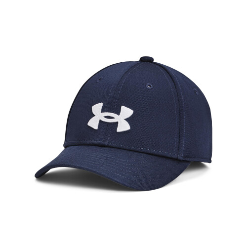Under Armour Cappello Under Armour Blitzing per ragazzi, (411) Navy / Bianco, Small/Medium