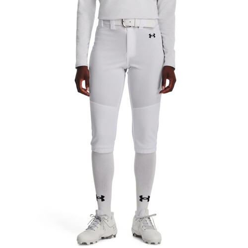 Under Armour Under Armour Dames Utility Softball Broeken 22, (100) Wit / Zwart, Groot