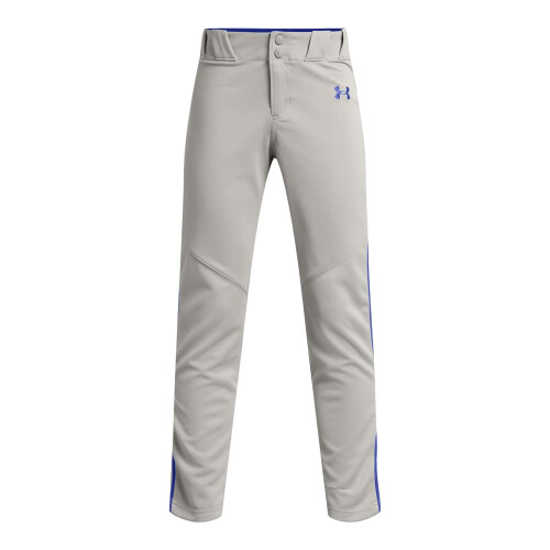 Under Armour Pantaloni Baseball Utility Under Armour Ragazzi, Grigio/Royal/Royal, Medium