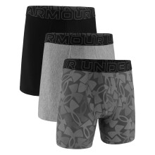 Under Armour Herr Multi-Pack Standard Tech Boxer Brief, 6" Inseam, All-Dag Komfort & Ultra-Mjuk