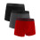 Under Armour Pack de 3 Trunks de Algodón Performance para Hombre Under Armour, Boxer Briefs con 3" de Entrepierna 1