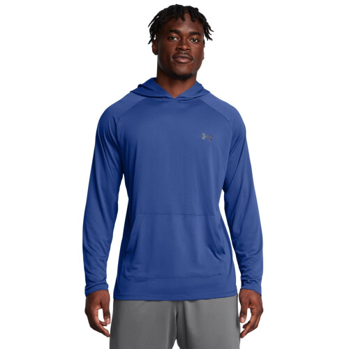 Under Armour Felpa Under Armour Tech 2.0 da uomo, (432) Blu Tech / Nero, Piccola