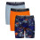 Under Armour Boys' UA 3-Pack Performance Tech Print Boxer Briefs 1