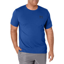 Under Armour Herren Sportstyle T-Shirt mit kurzem Arm, Tech Blue (432)/Schwarz, Klein