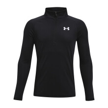 Under Armour jongens Tech 2.0 1/2 Zip T-shirt, Zwart (001)/Wit, Jeugd Groot