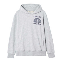 (S, Light Grey Marl Marl) Ellesse Mens Club Di Corsa Hoodie