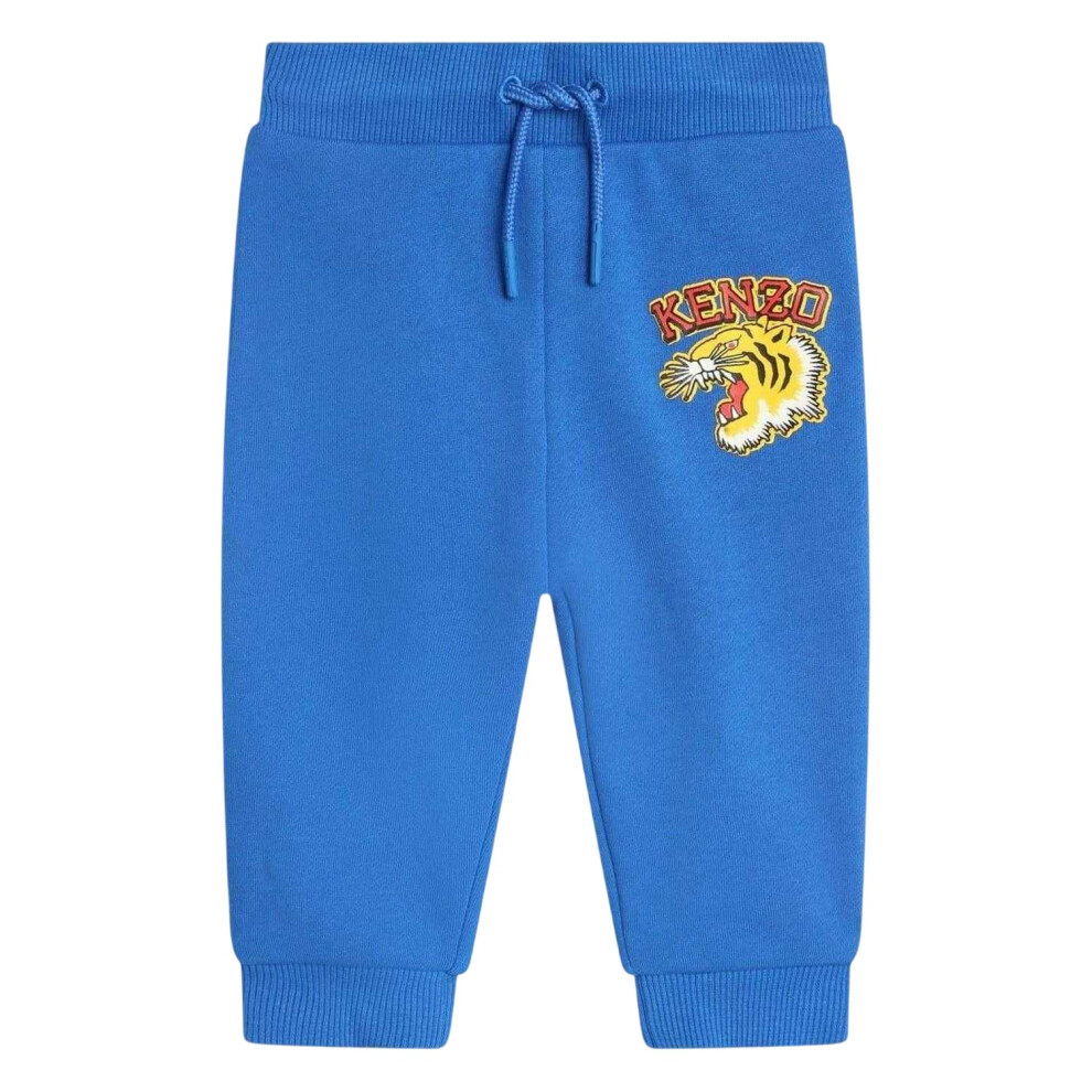 Kenzo (12 Months, Blue) Baby Logo Regular Joggers