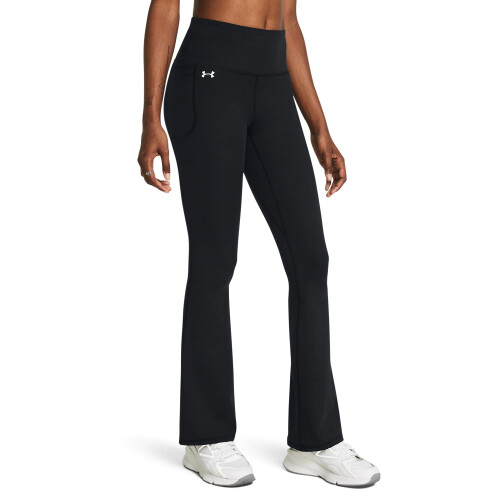 Under Armour Under Armour Damen Motion Flare Pants, (003) Schwarz / Weiß, Medium