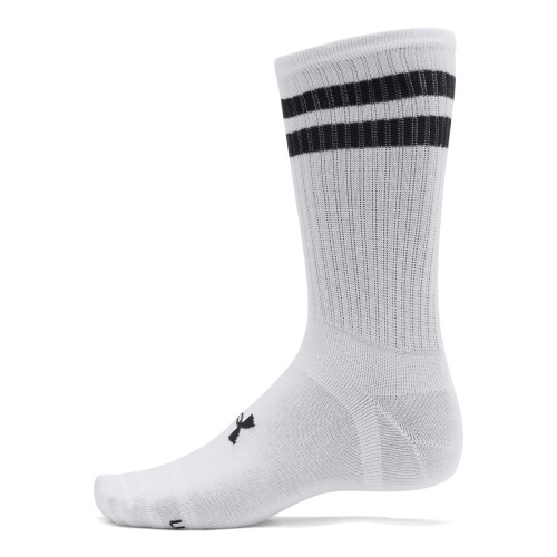 Under Armour Under Armour Unisex Essential Crew Socks 6-Pack, (101) Vit/Svart, Medium