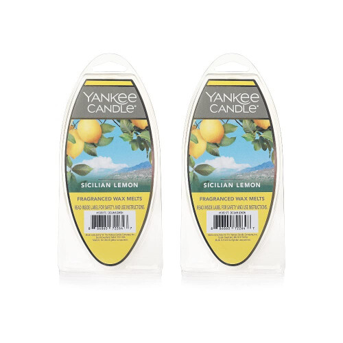 Yankee Candle Yankee Candle Set mit 2 duftenden Wachs-Schmelzen Sicilian Lemon