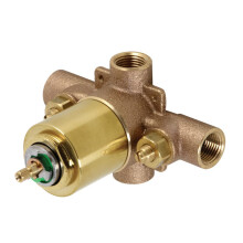 Kingston Brass KB657V Chatham Bad- und Duschventil, gebürstetes Messing 5,13 x 4,5 x 3,19