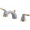 Robinets Lavabo Kingston Brass Magellan EB954 Mini Widespread, Chrome/Brass, 4 à 8 Pouces 1