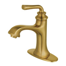 Robinet de Salle de Bain Kingston Brass LS4423RXL, Laiton Brossé, 5.88 x 5.13 x 8.69