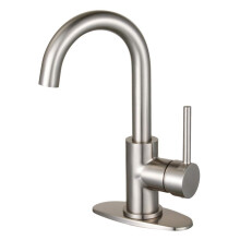Robinet de Salle de Bain Kingston Brass LS8438DL Concord, Nickel Brossé, 5.88 x 5.13 x 11.19