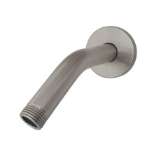 Kingston Brass K151K8 6-tums Duscharm med Rund Fläns i Borstad Nickel