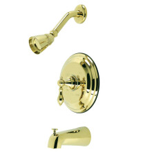 Grifo de Ducha y Bañera Kingston Brass KB3632ACL Clásico Americano en Latón Pulido
