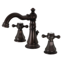 Grifo de Baño Widespread Kingston Brass FSC1975BX, Drenaje Emergente, Bronce Aceitado