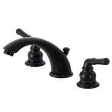 Robinet de salle de bain Kingston Brass KB960 Magellan, finition noir mat