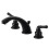 Robinet de salle de bain Kingston Brass KB960 Magellan, finition noir mat 1