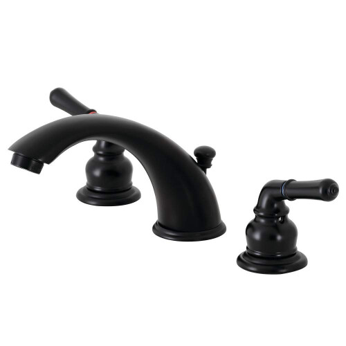 Robinet de salle de bain Kingston Brass KB960 Magellan, finition noir mat