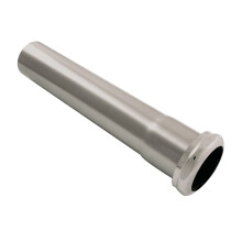 Kingston Brass EVP2008 1-1/2" x 8" Messing Slip Joint Verlengbuis in Geborsteld Nikkel