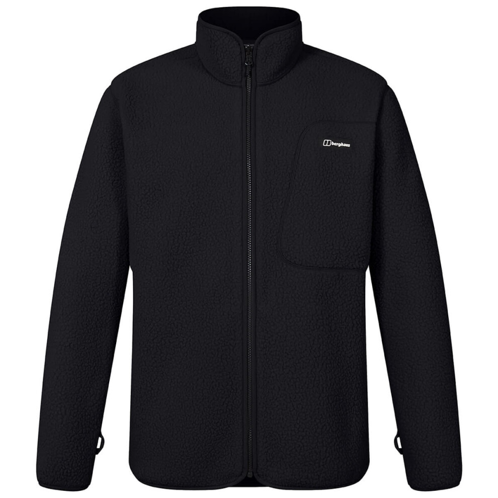 Berghaus (M, Black) Mens 2026 Hanby Ia High-Pile Plush Fleece Jacket