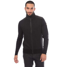 (XS, Black) Belstaff Mens Virgin Wool Cardigan