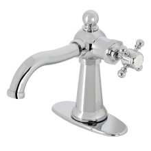 Robinet de Salle de Bain Kingston Brass KSD154BXCP Nautical, Monocommande, Chrome Poli