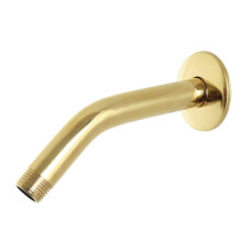 Kingston Brass K208M2 8-tums Duscharm med Rund Fläns i Polerat Mässing