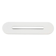 Kingston Brass TC402W Badkuip Overloopgat Deksel, Matte Wit