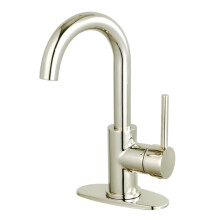 Robinet de Salle de Bain Fauceeture LS843DLPN Concord à Poignée Unique, Nickel Poli