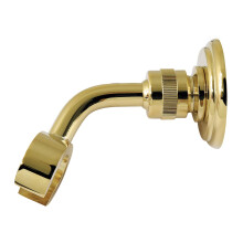 Kingston Brass K176A2 Heritage Hand Shower Wall Mount Bracket, Polished Brass