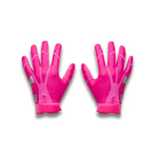 Under Armour Herr Blur Fotbollshandskar, (694) Pink Rave/Virtual Pink/Metallic Silver, 3X-Large