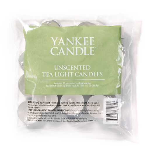 Yankee Candle Yankee Candle Teelichter (25er-Pack) unbeduftet