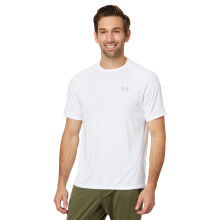 Under Armour Herren Tech 2.0 Kurzarm T-Shirt , Weiß (100)/Übergangsgrau, 5X-Large